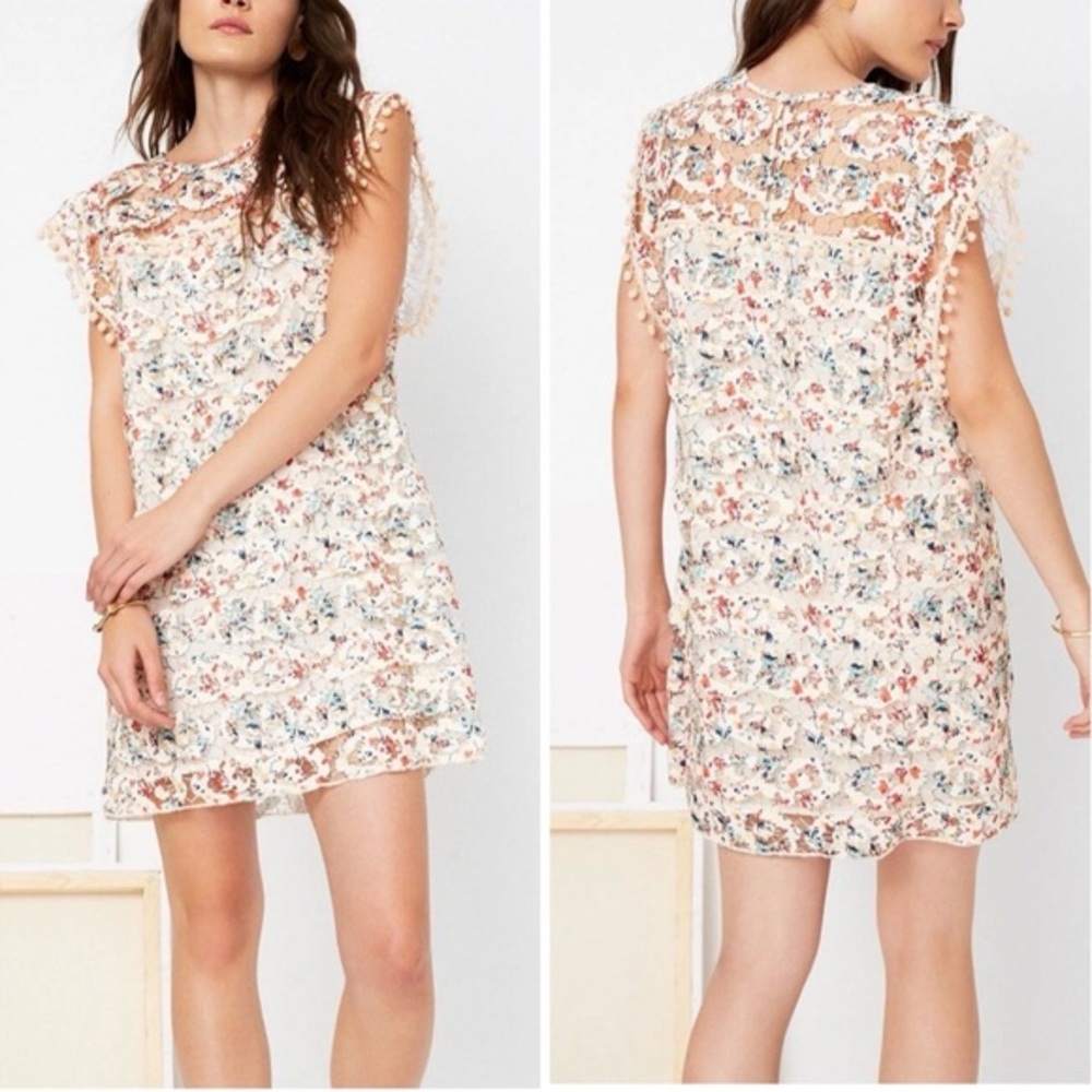 Tularosa Elba Mini Dress in the Rainbow Lace